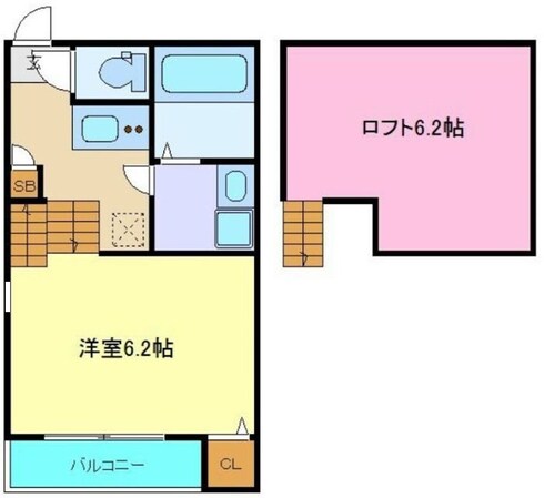 大町西公園駅 徒歩9分 1階の物件間取画像